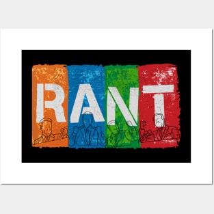 RANT the musical that throws a fit Posters and Art